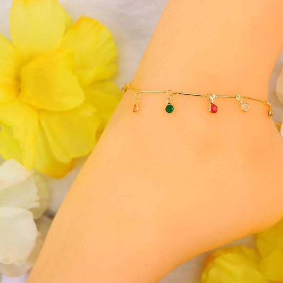 "New Beautiful Design Anklet for Women/Girls, Gift, A505 - Picture 3 of 10